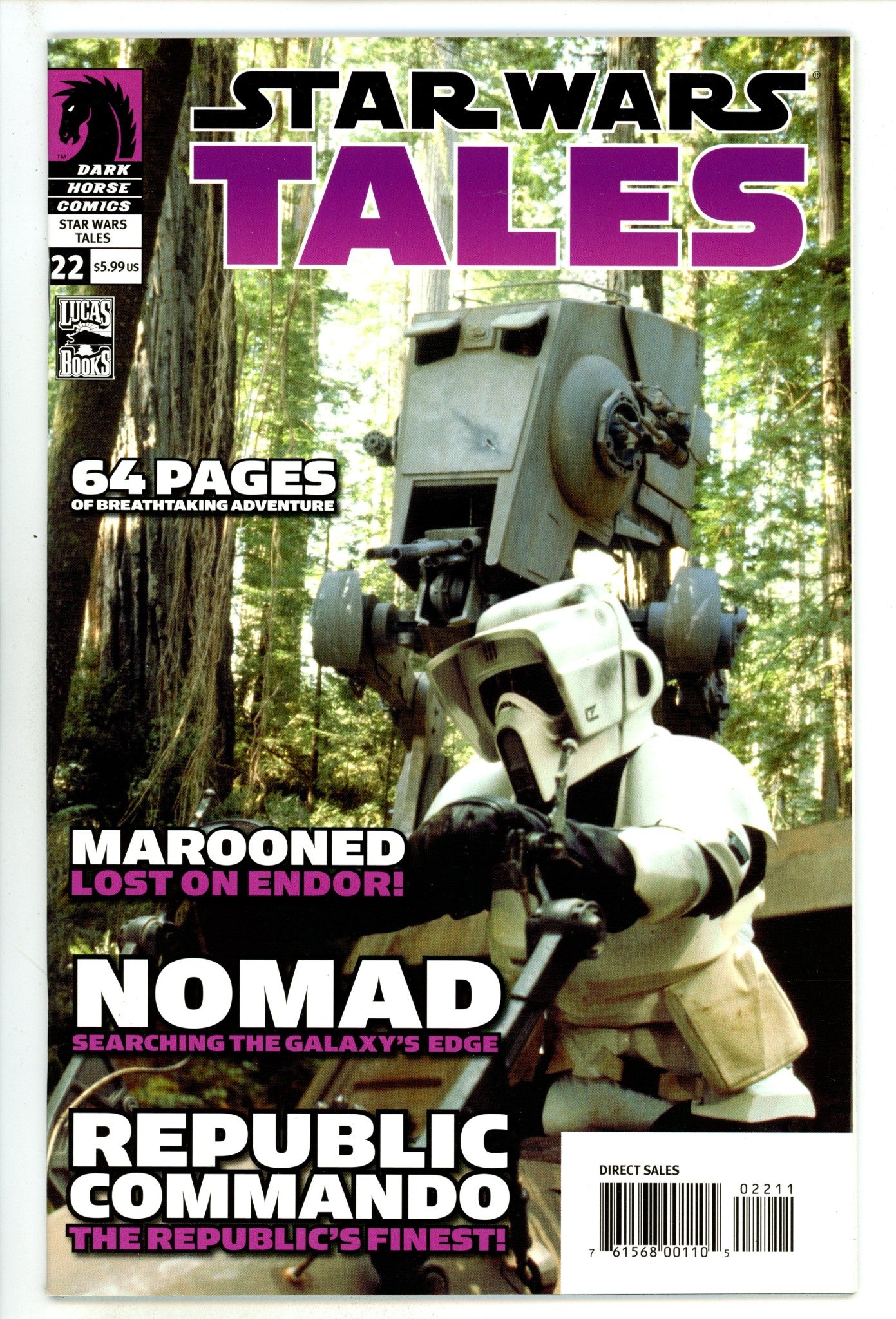 Star Wars Tales 22 NM- (9.2) (2005) Photo Variant 
