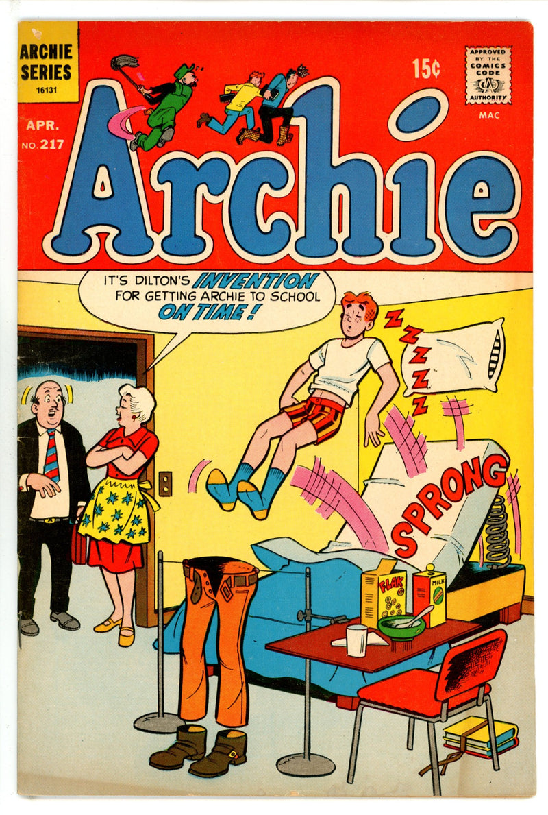 Archie Vol 1 217 VG+ (1972)