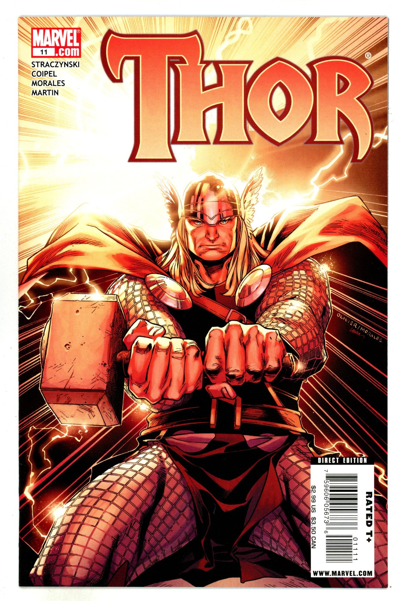 Thor Vol 3 11 High Grade (2008) 
