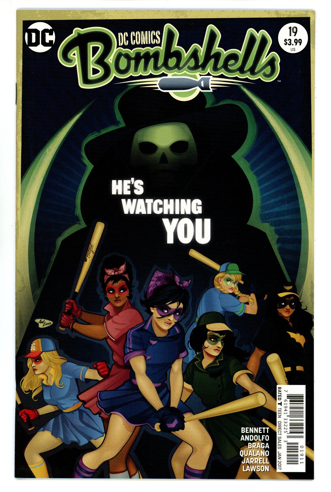 DC Comics: Bombshells 19 High Grade (2017) 