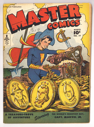 Master Comics 77 VG- (3.5) (1947)