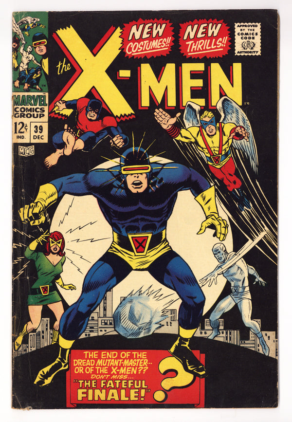 The X-Men Vol 1 39  VG/FN (5.0)   (1967)