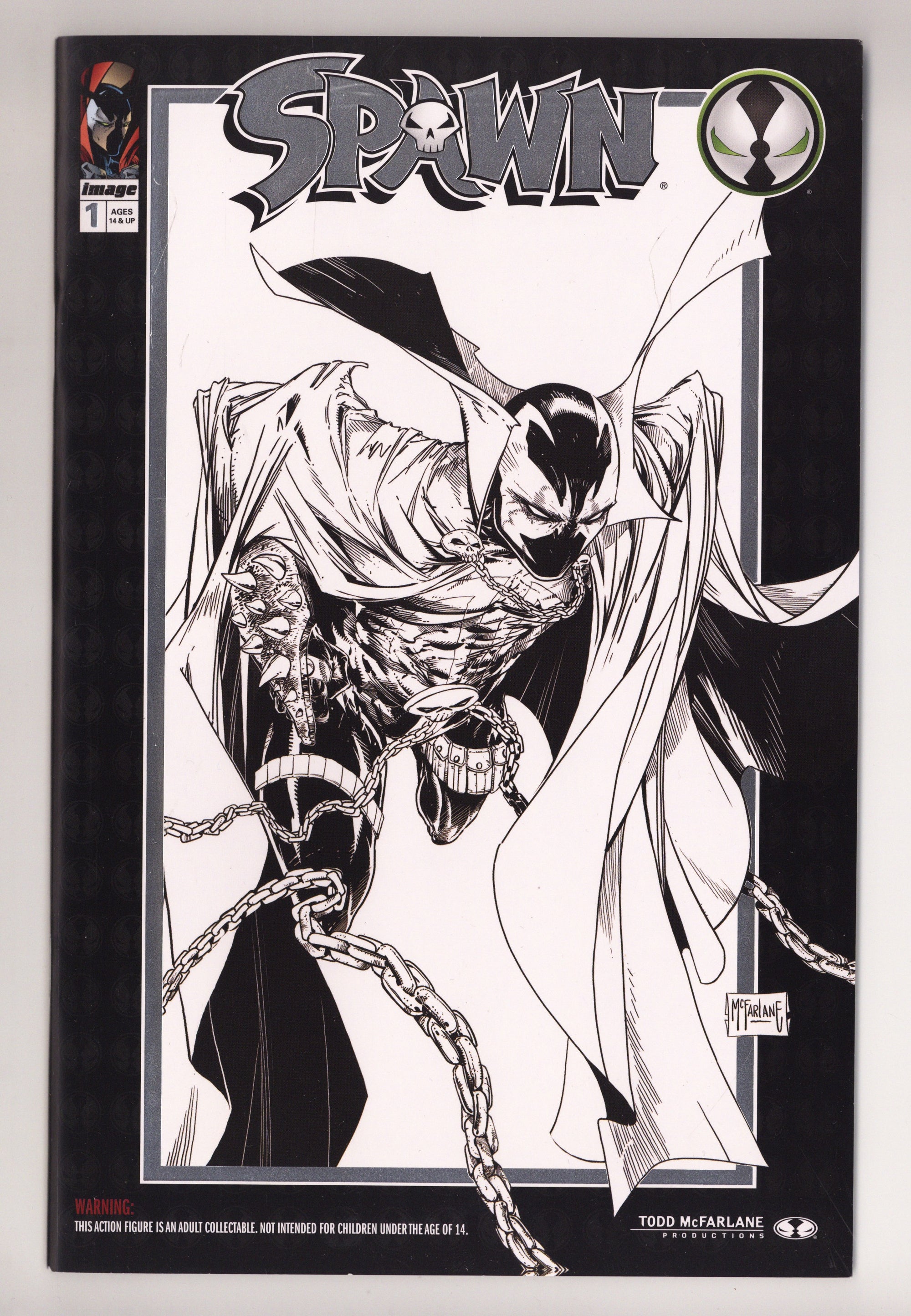 Spawn Director's Cut 1 VF/NM (9.0) (2021) Kickstarter Silver Foil Exclusive Variant 