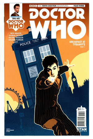 Doctor Who: The Tenth Doctor, Year Three 1 Mid Grade (2017) Miller Variant