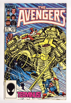 The Avengers Vol 1 257 VF+ (8.5) (1985)