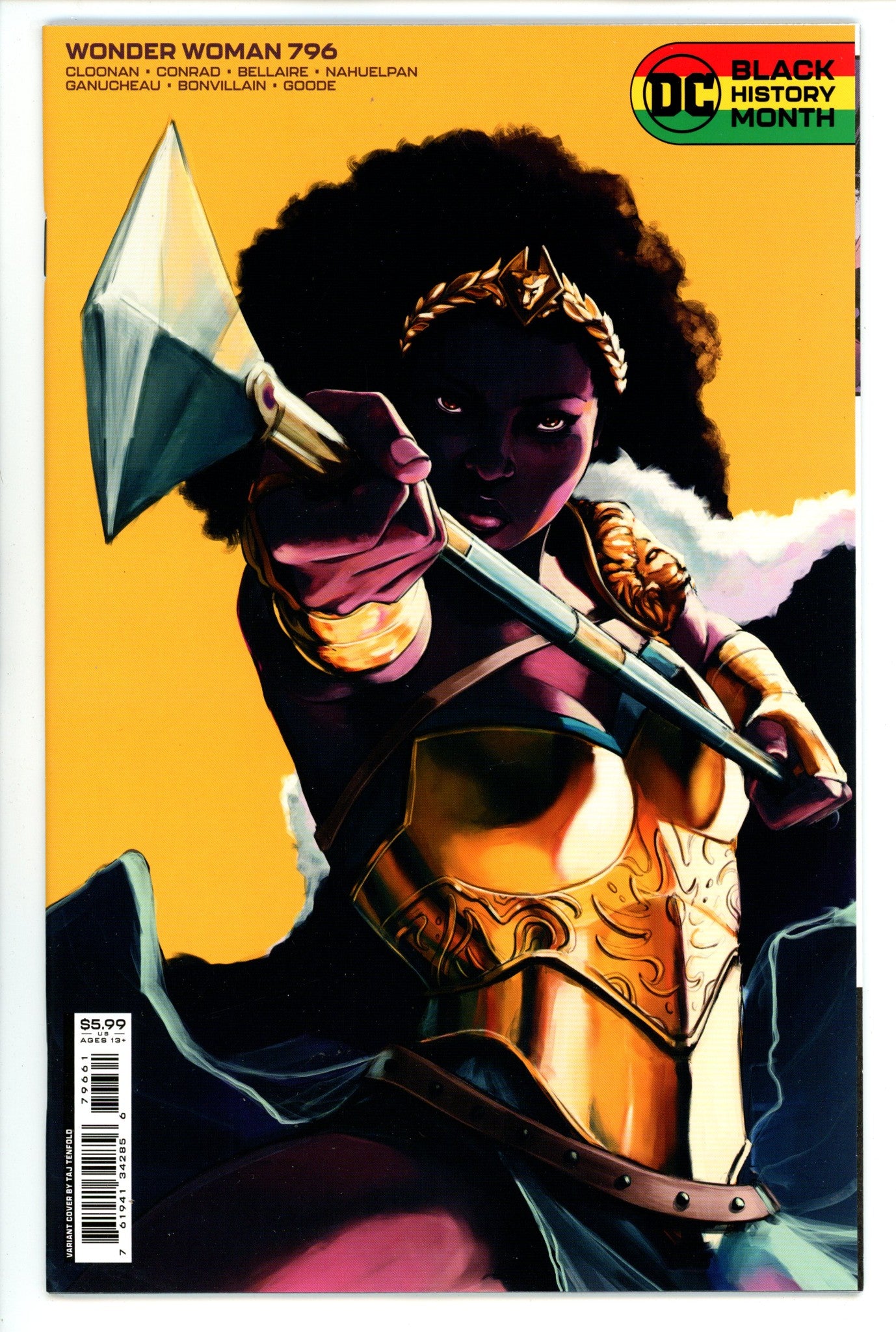 Wonder Woman Vol 5 796 High Grade (2023) Tenfold Variant 