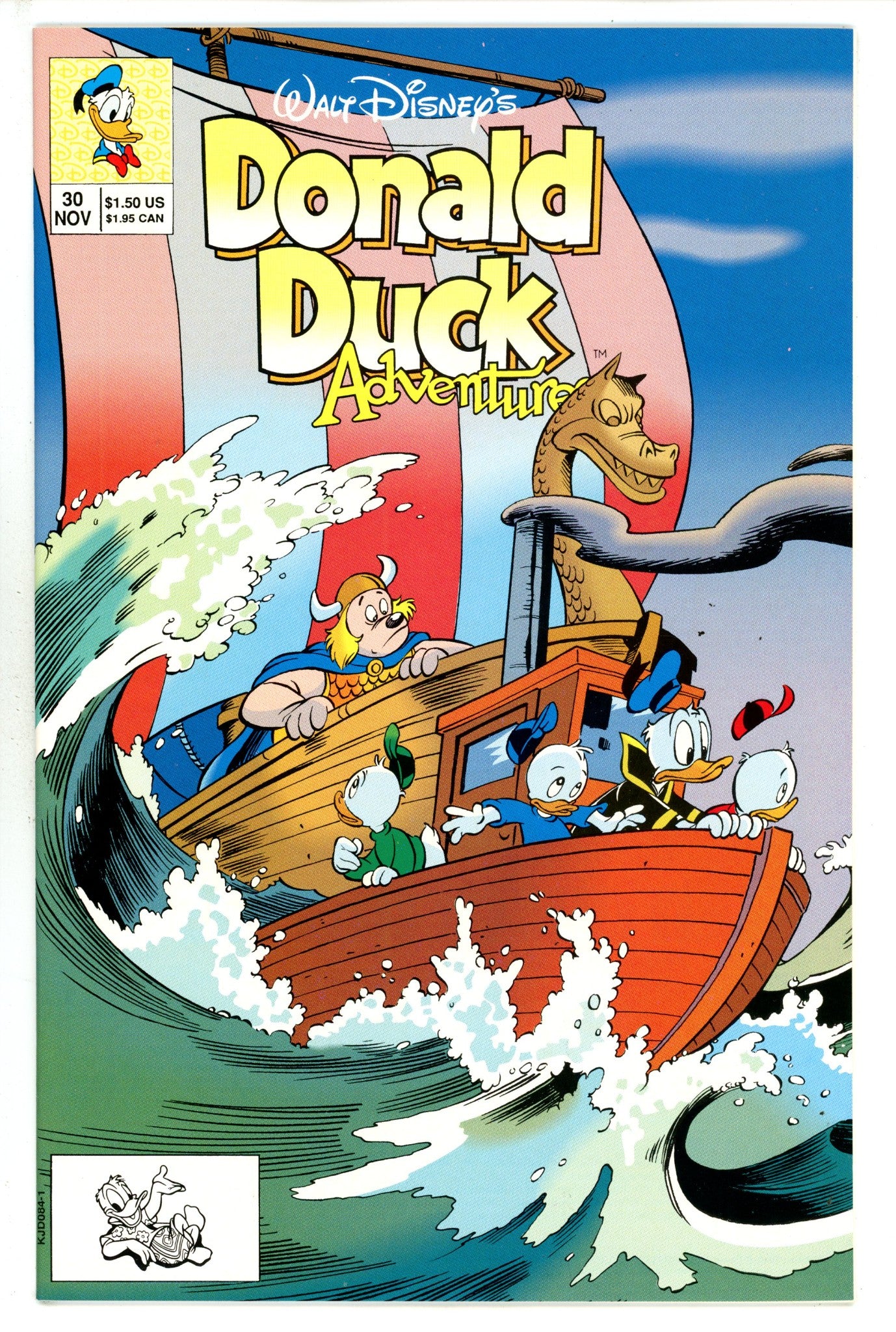 Walt Disney's Donald Duck Adventures Vol 2 30 NM- (1992)