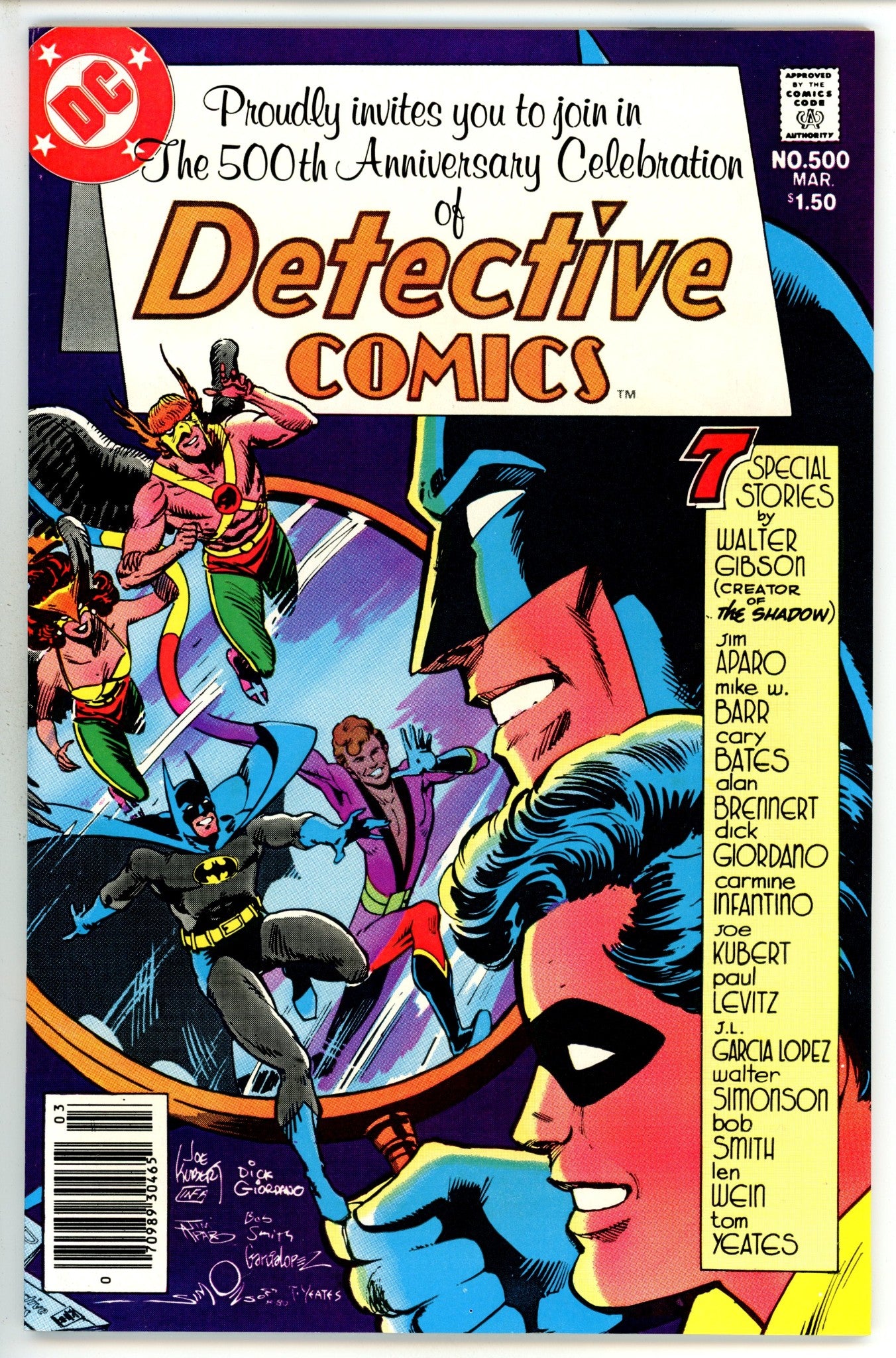 Detective Comics Vol 1 500 Newsstand NM- (1981)