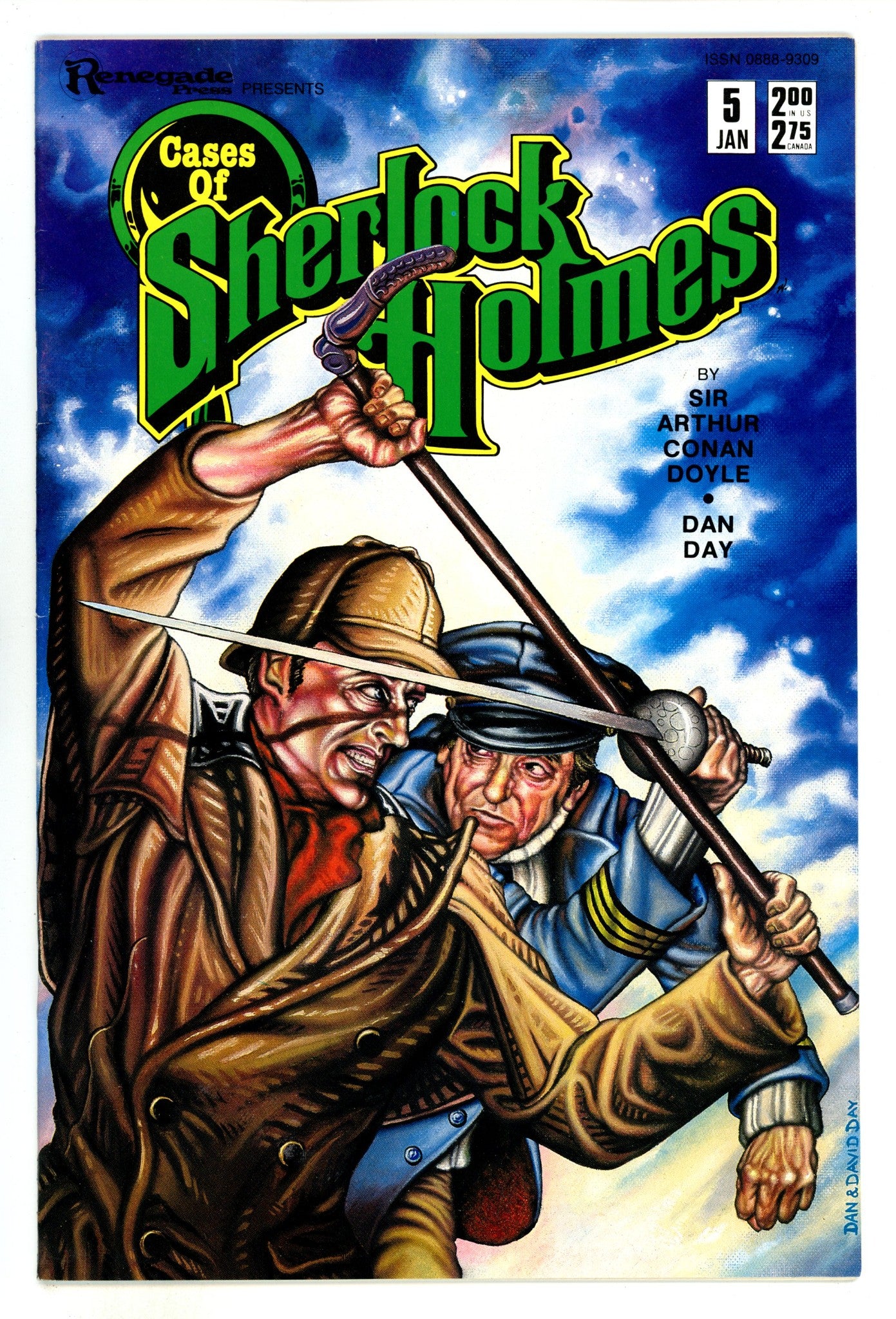 Cases of Sherlock Holmes 5 Mid Grade (1987) 