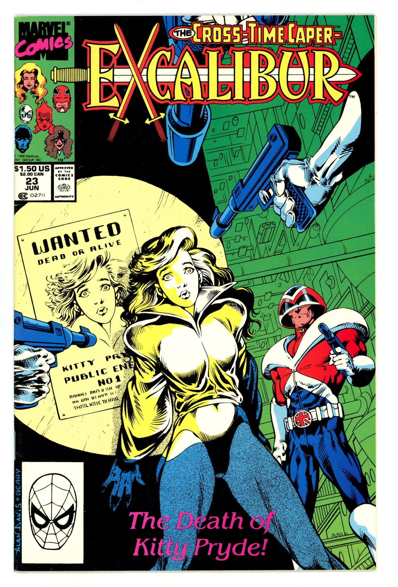 Excalibur Vol 1 23 High Grade (1990) 