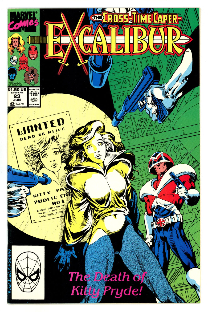 Excalibur Vol 1 23 High Grade (1990) 