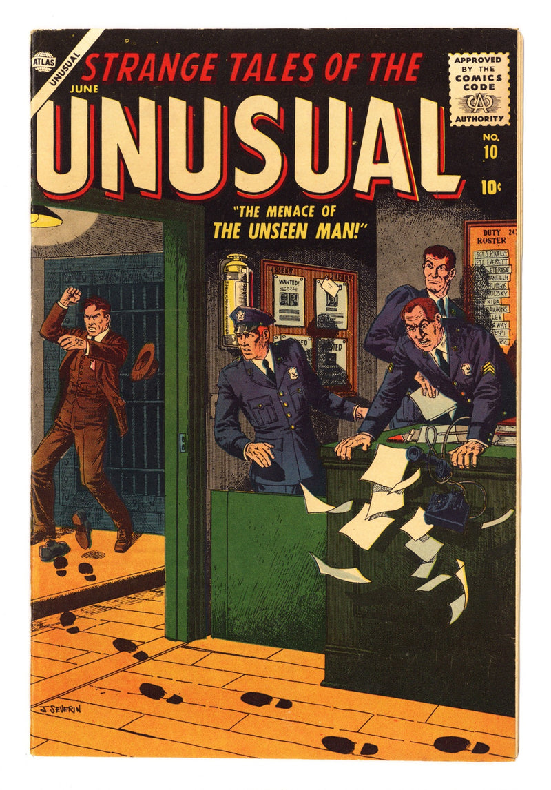 Strange Tales of the Unusual 10 VF+ (8.5) (1957) 