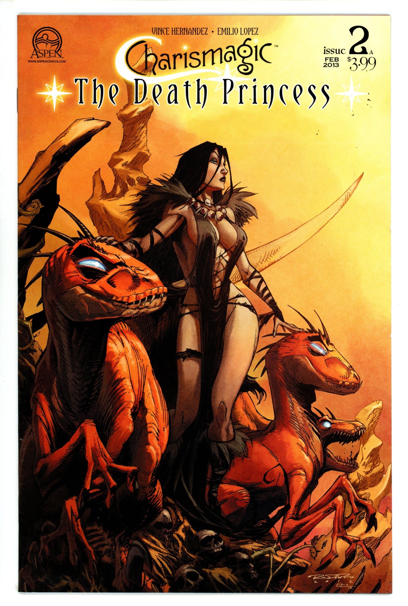 Charismagic: The Death Princess Vol 3 2 High Grade (2012)