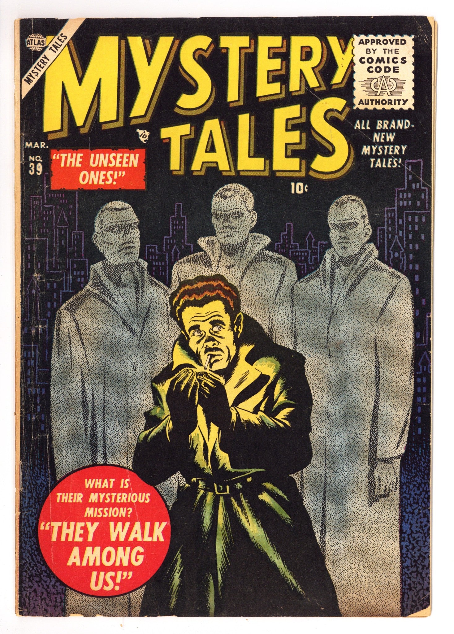 Mystery Tales 39 VG- (3.5) (1956) 