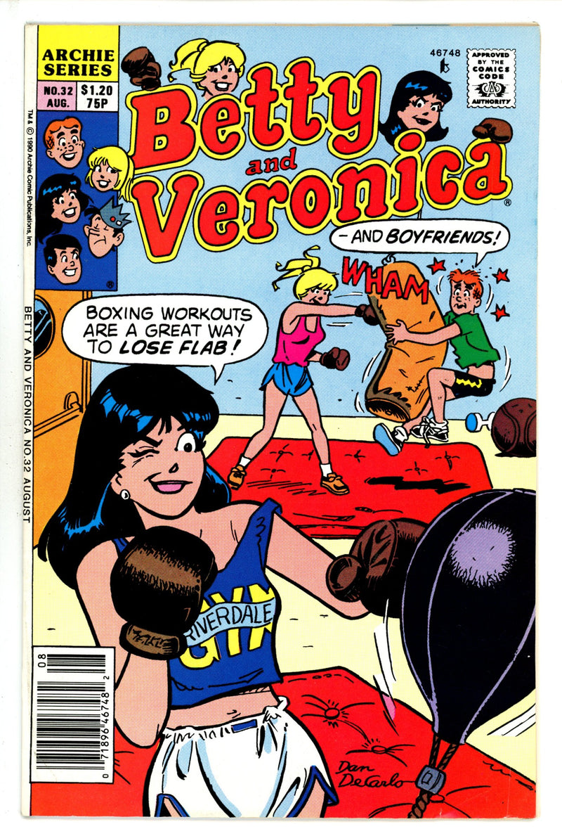 Betty and Veronica Vol 1 32 Canadian Variant FN (1990)