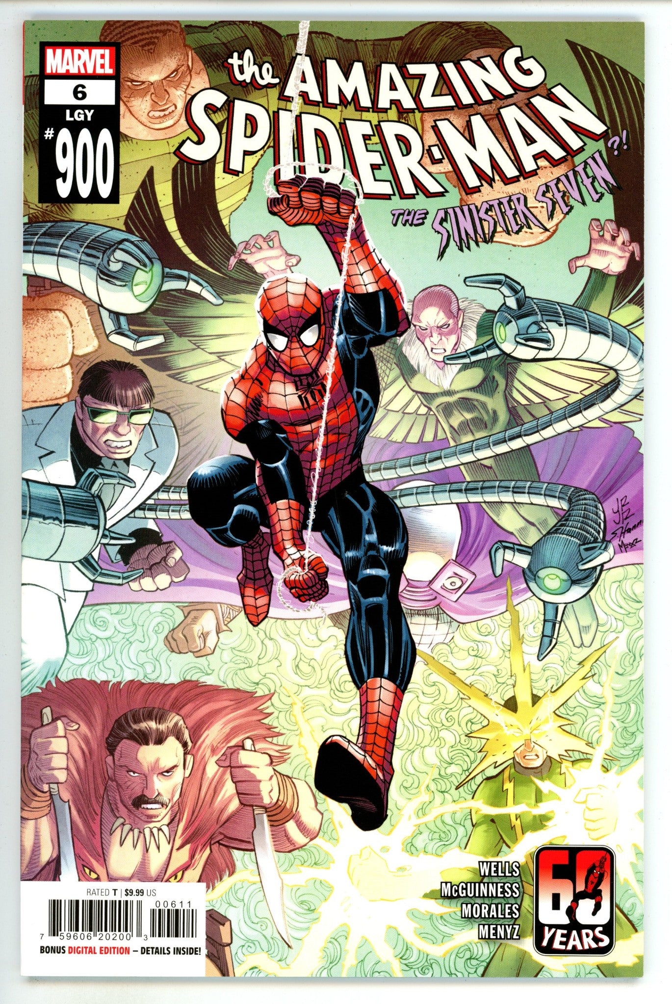 The Amazing Spider-Man Vol 6 6 (900)  High Grade  (2022)  
