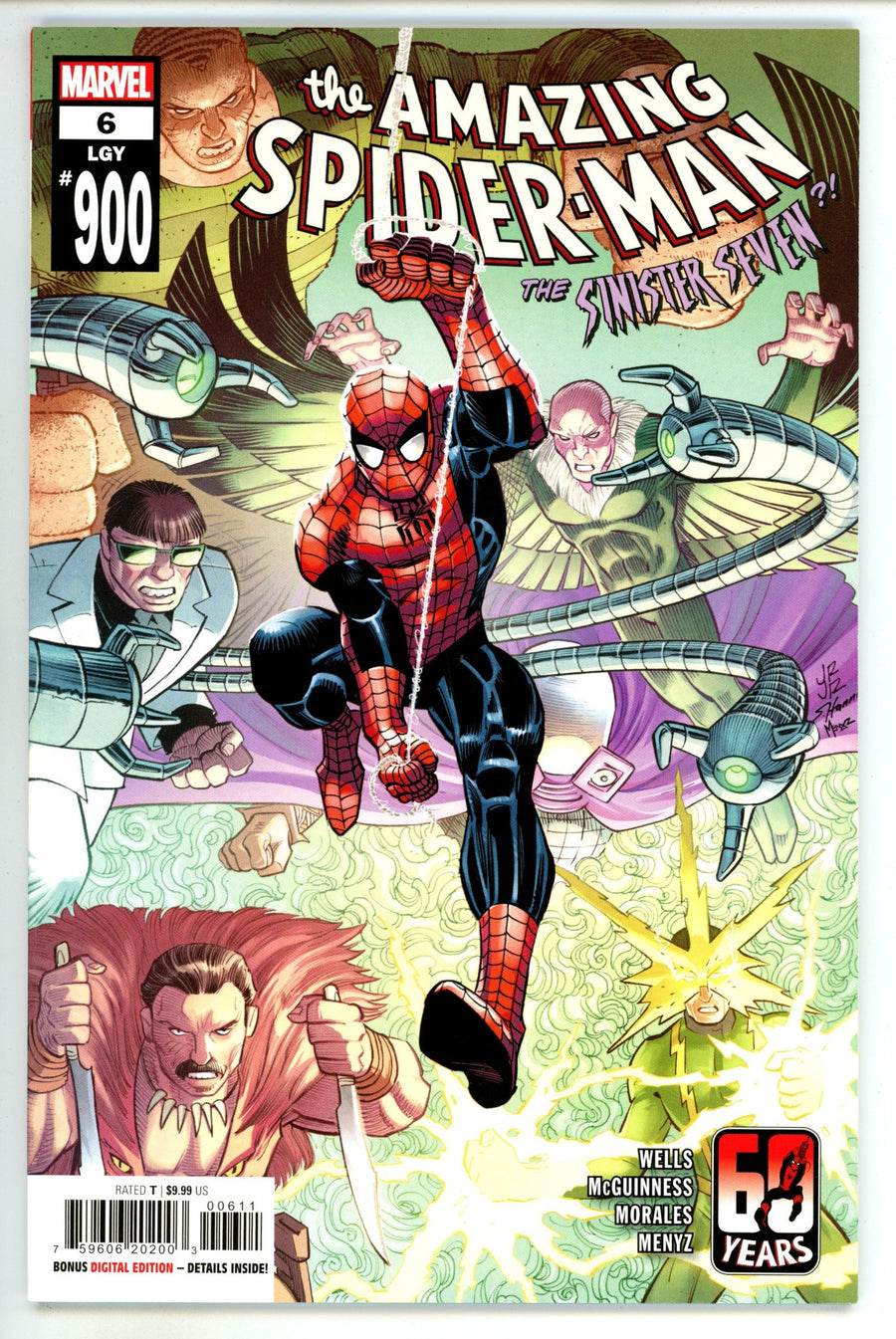 The Amazing Spider-Man Vol 6 6 (900)  High Grade  (2022)  
