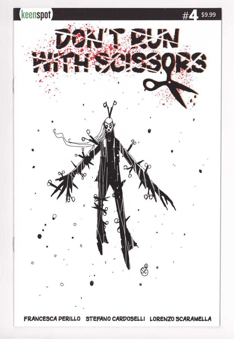 Dont Run With Scissors 4 Cardoselli B&W Variant (2025)