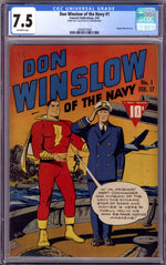 Don Winslow of the Navy 1 CGC 7.5 (VF-) (1943) thumbnail