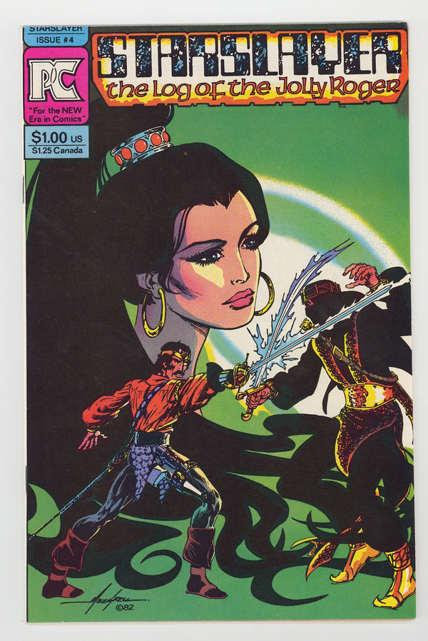 Starslayer Vol 1 4 VF- (7.5) (1982)