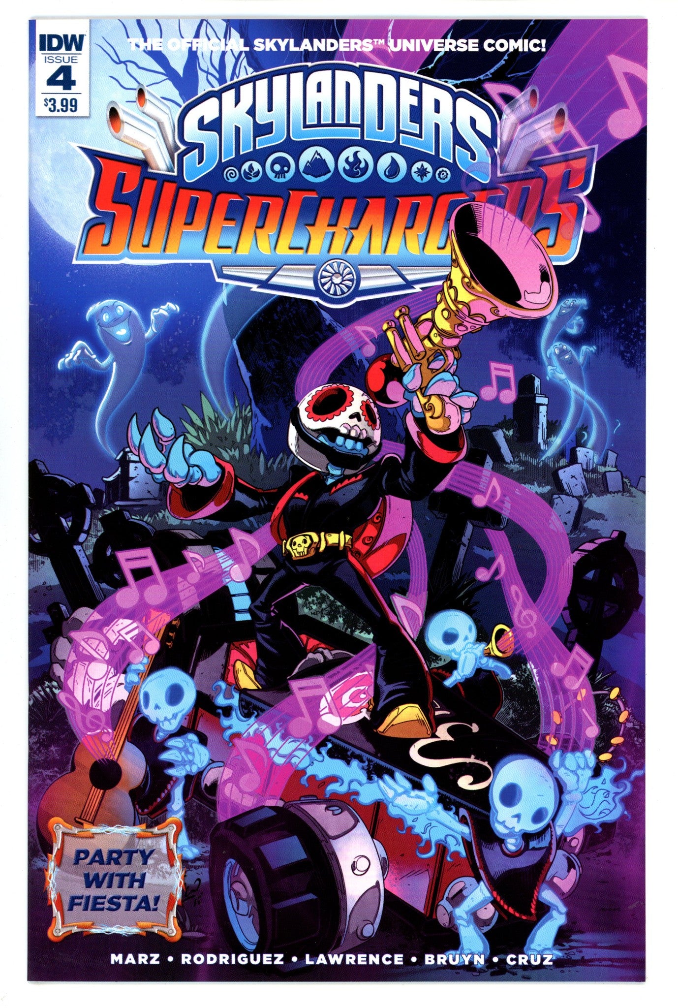 Skylanders: Superchargers 4 VF (8.0) (2016) 