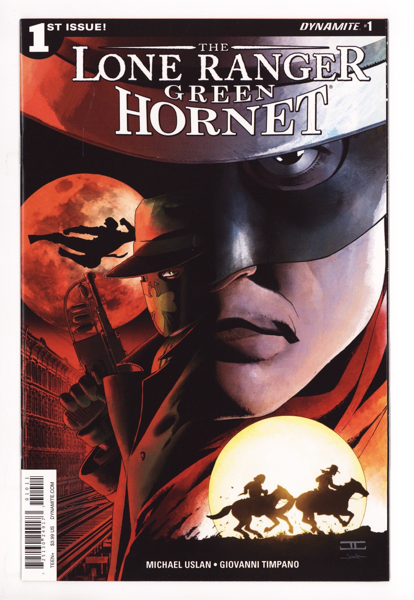 Lone Ranger Green Hornet 1 High Grade (2016) 