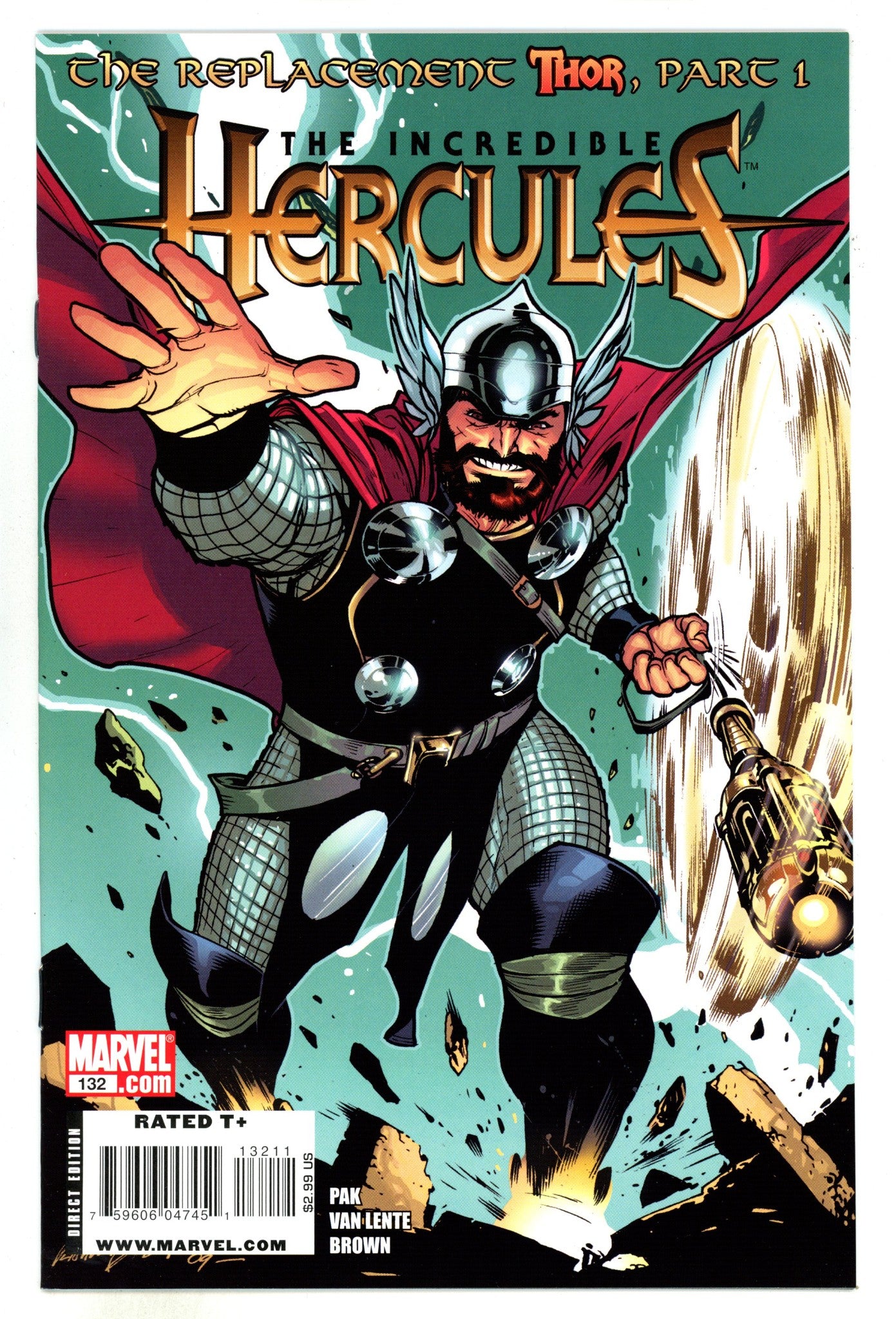 Incredible Hercules 132 High Grade (2009) 