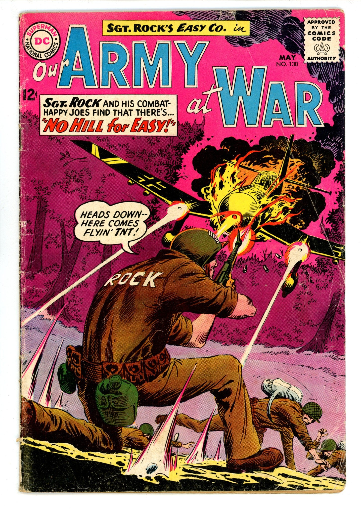 Our Army at War Vol 1 130 VG- (3.5) (1963) 