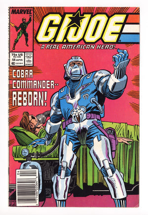G.I. Joe, A Real American Hero 58 Mid Grade (1987) Newsstand