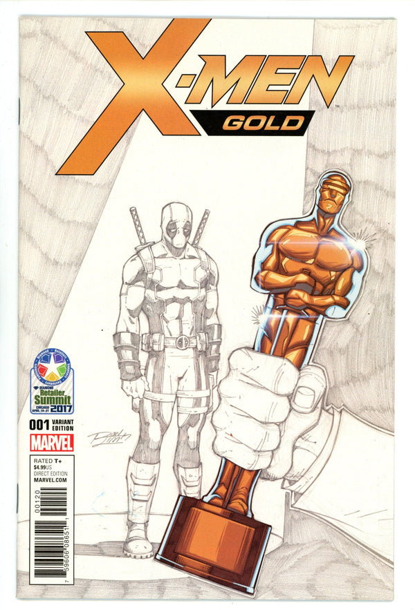 X-Men: Gold Vol 2 1 High Grade (2017) Lim Diamond Retailer Summit Exclusive Variant