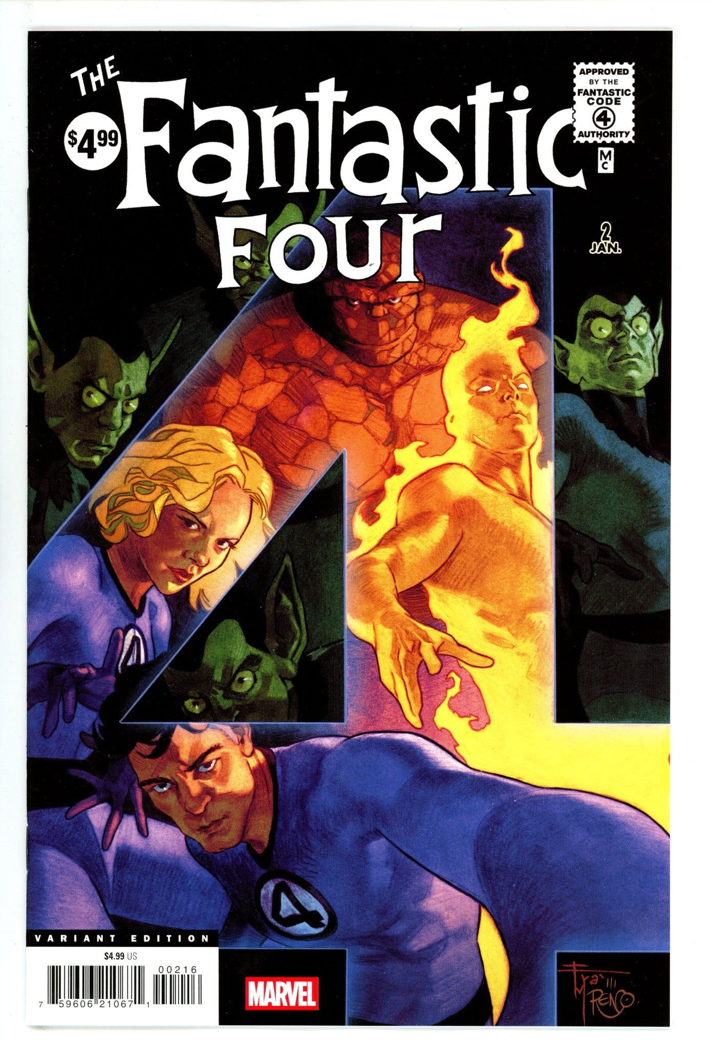 Fantastic Four Vol 1 2 Mobili Incentive Variant NM (2025)