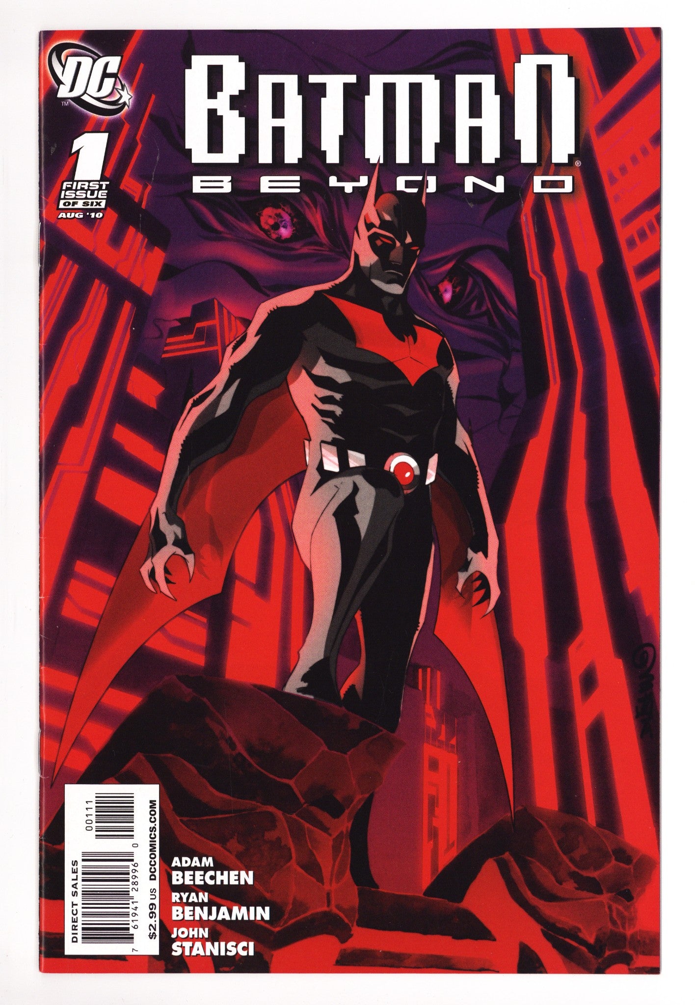 Batman Beyond Vol 3 1 Mid Grade (2010) 