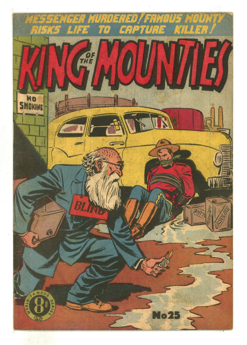 King of the Mounties 25 GD+ (2.5) (1952) 