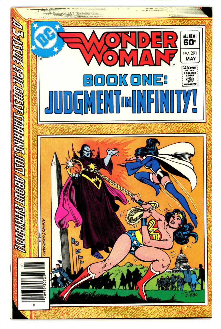 Wonder Woman Vol 1 291 Mid Grade (1982) Newsstand 