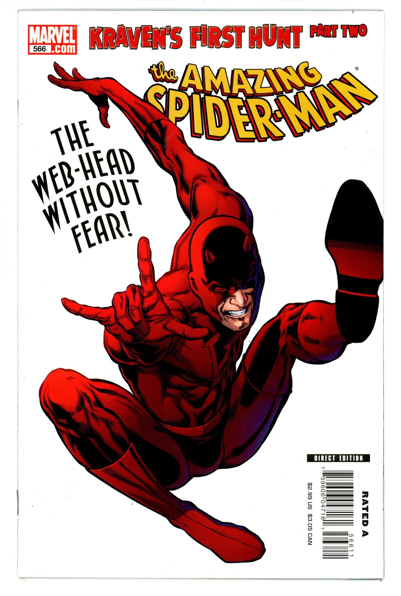 The Amazing Spider-Man Vol 2 566 VF/NM (9.0) (2008) 