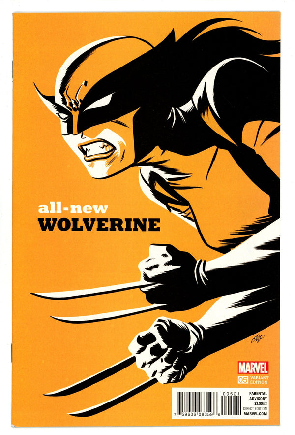 All-New Wolverine 5 NM- (9.2) (2016) Cho Incentive Variant