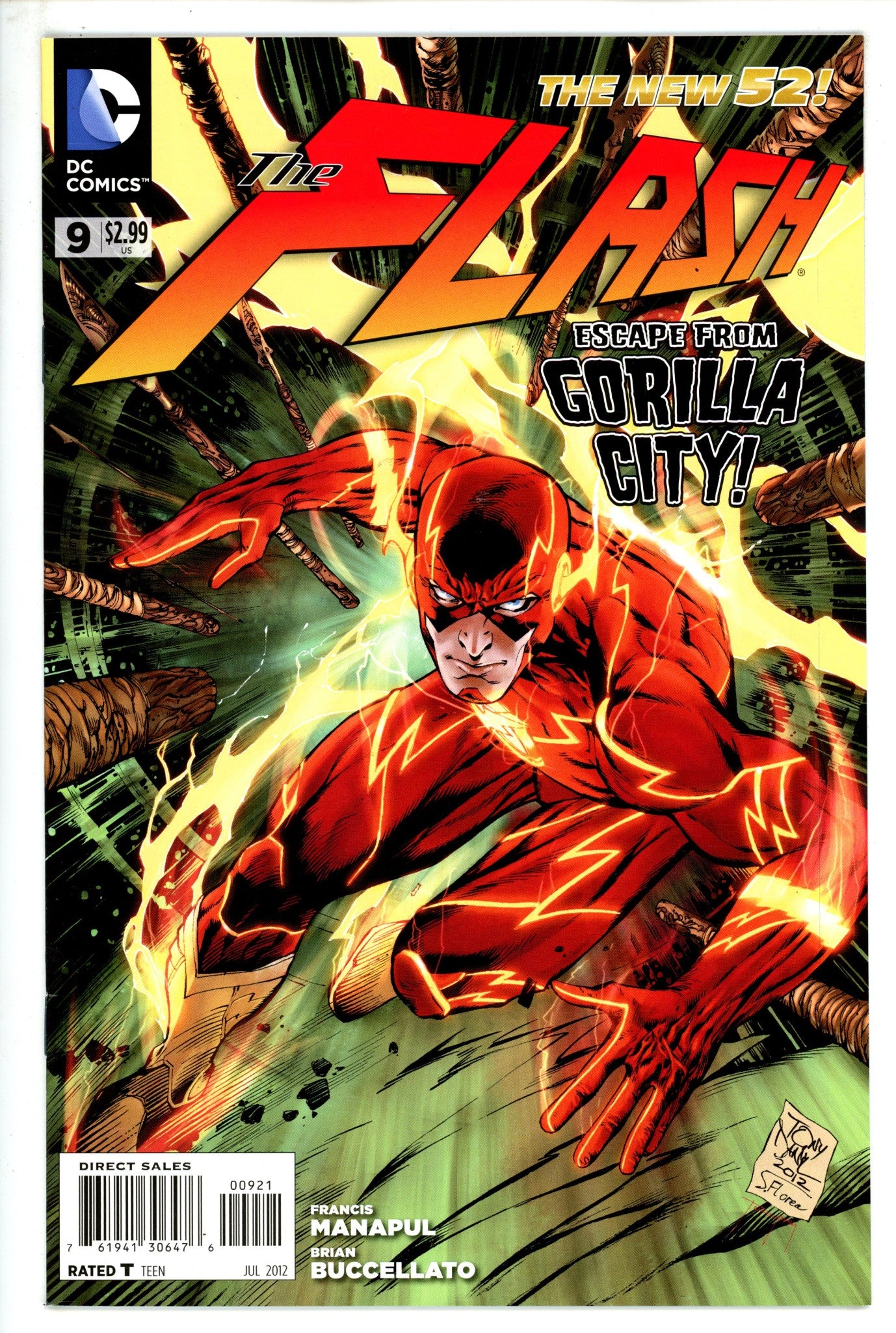 The Flash Vol 4 9High Grade(2012) DanielVariant