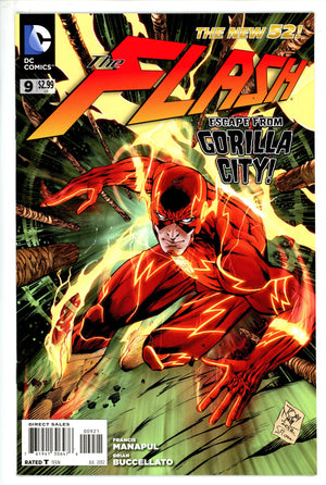 The Flash Vol 4 9 High Grade (2012) Daniel Variant