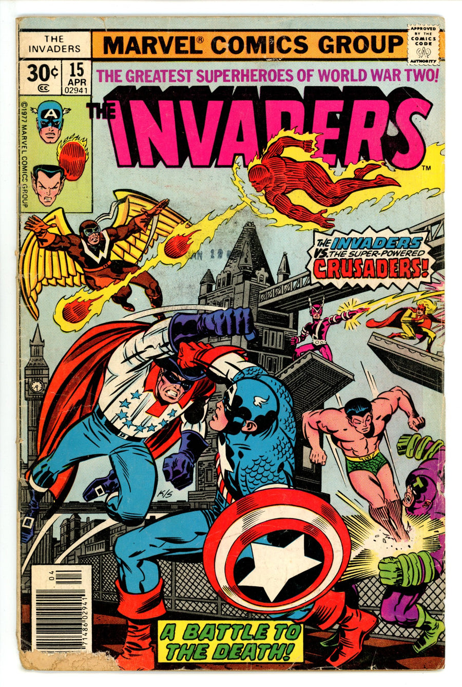 The Invaders Vol 1 15 GD (1977)