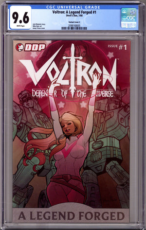 Voltron: A Legend Forged 1 CGC 9.6 (NM+) (2008) Frison Variant