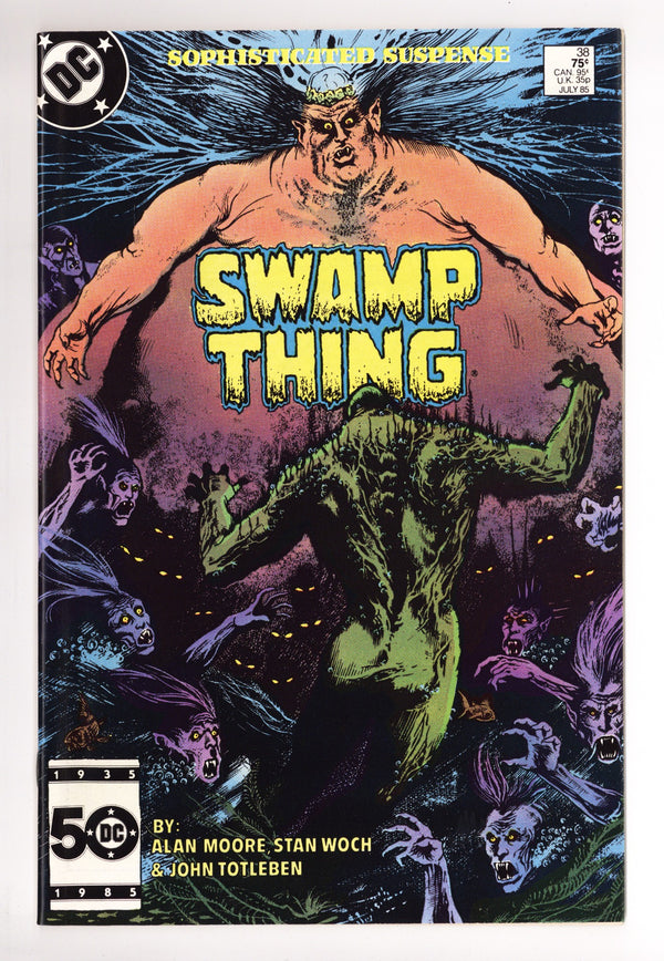 The Saga of Swamp Thing Vol 2 38 NM- (9.2) (1985)