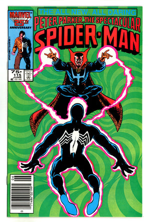 The Spectacular Spider-Man Vol 1 115 High Grade (1986) Newsstand