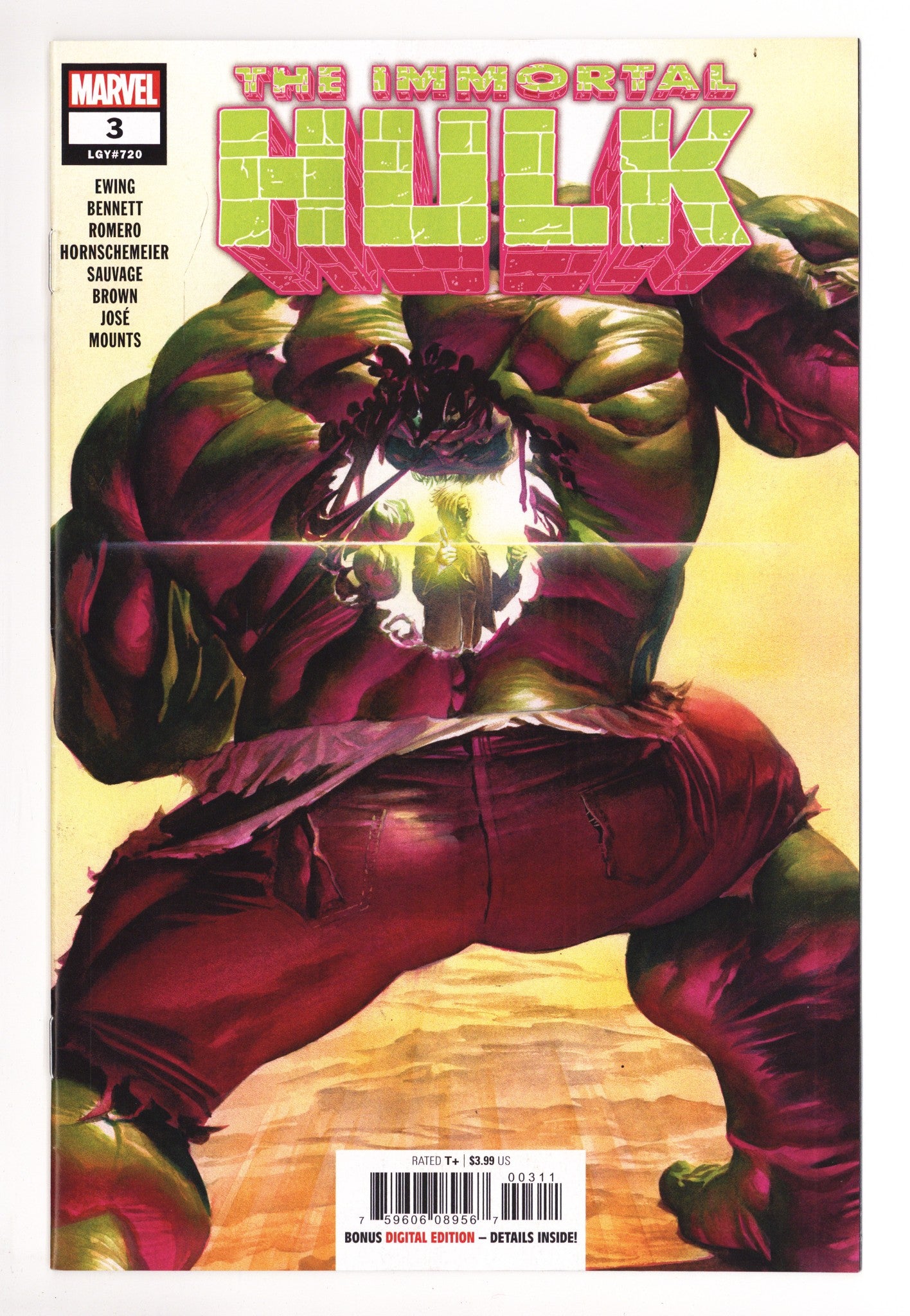 Immortal Hulk 3 VF/NM (9.0) (2018) 