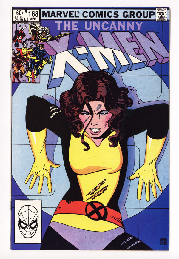 The Uncanny X-Men Vol 1 168 VF (8.0) (1983)