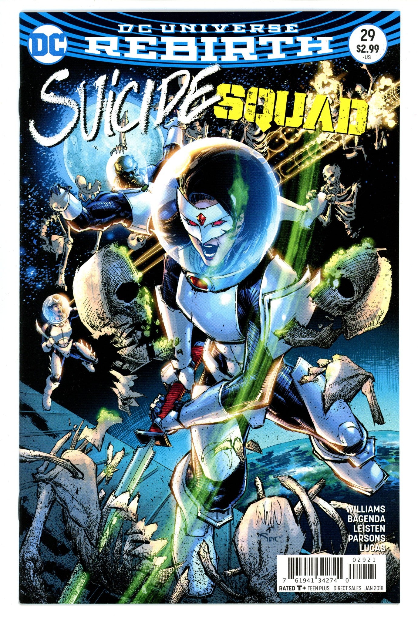 Suicide Squad Vol 4 29 High Grade (2017) Portacio Variant 