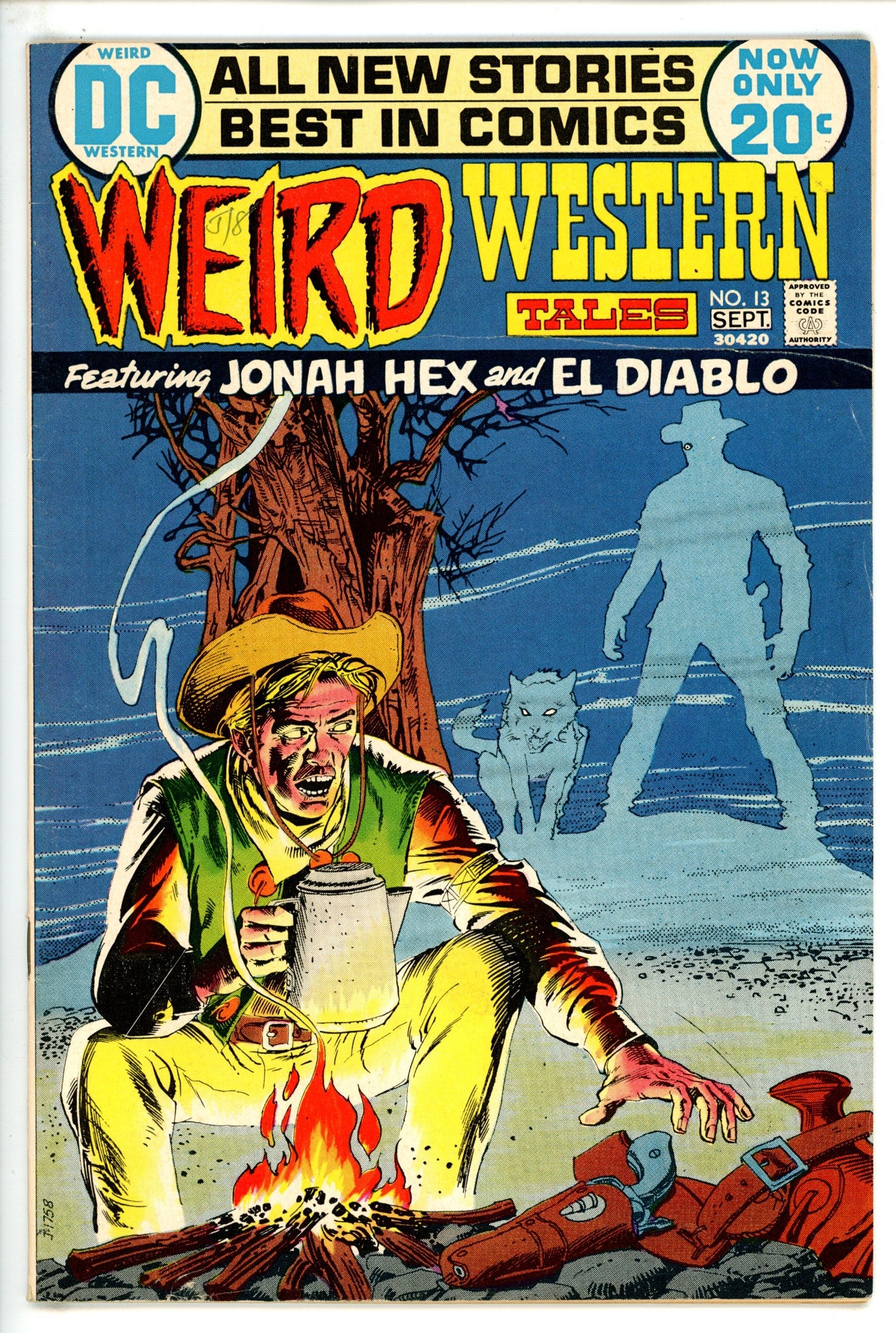 Weird Western Tales Vol 1 13 FN- (1972)