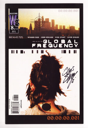 Global Frequency 8 High Grade (2003) Signed x1 Cover Chris Sprouse