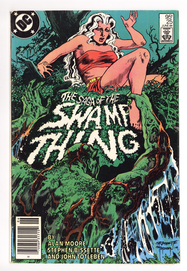 The Saga of Swamp Thing Vol 2 25 VG (4.0) (1984) Canadian Price Variant