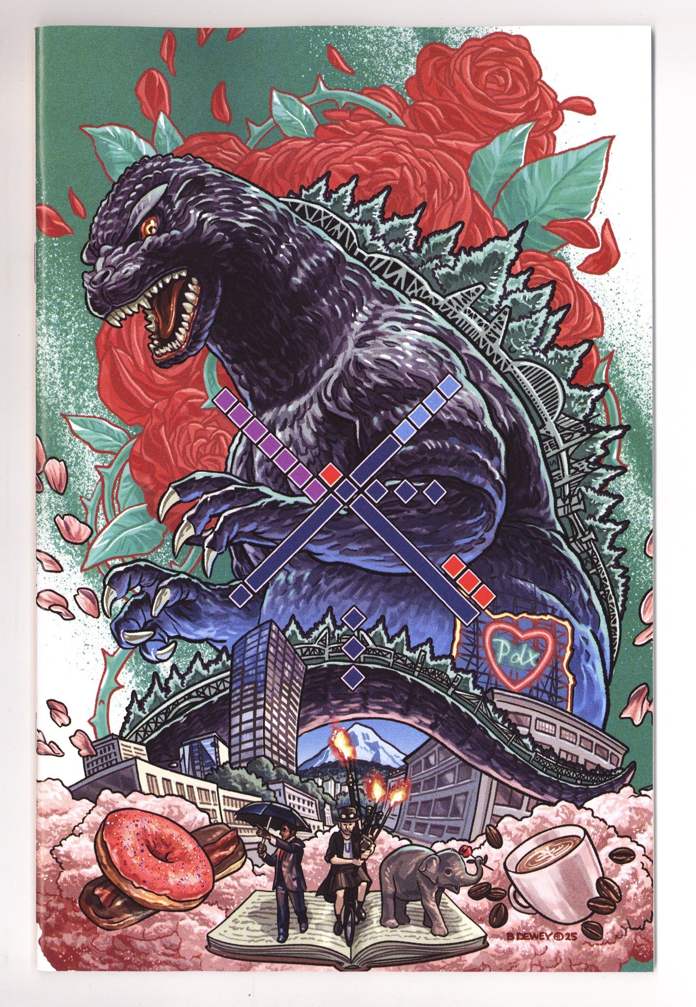 Godzilla Vs. America: Portland 1 Dewey Incentive NM (2026)