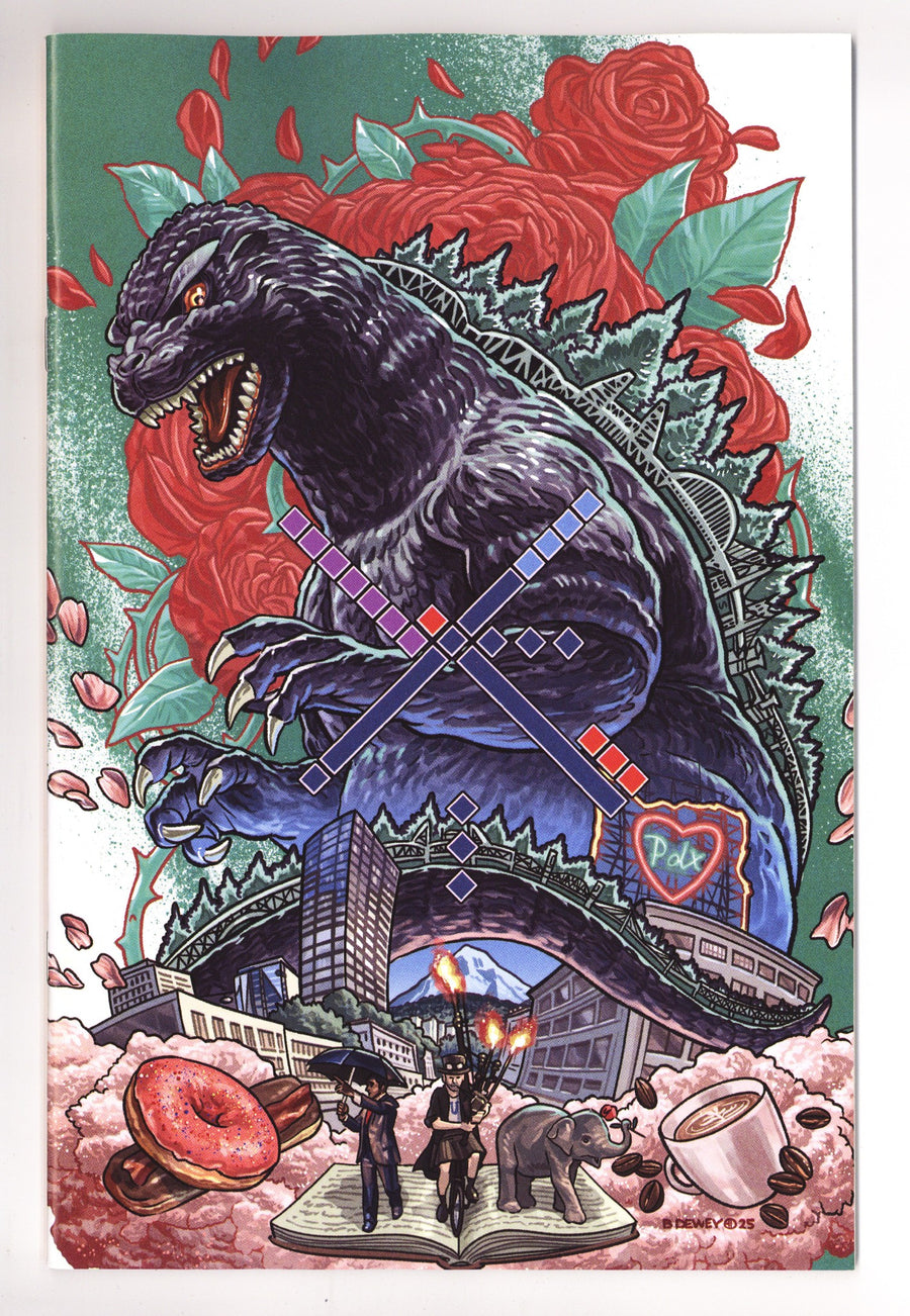 Godzilla Vs. America: Portland 1 Dewey Incentive NM (2026)